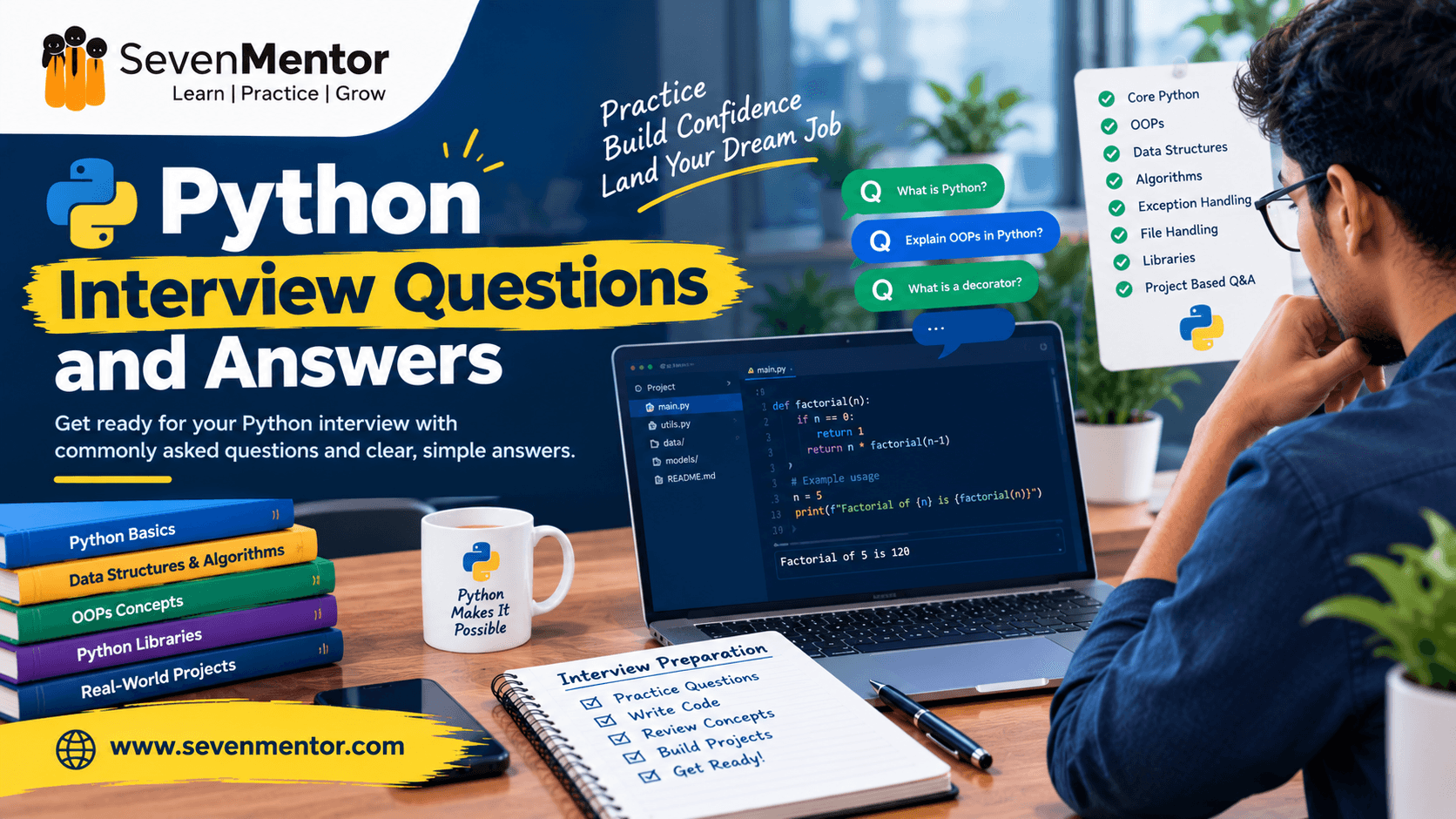 Interview Questions and Answers Python