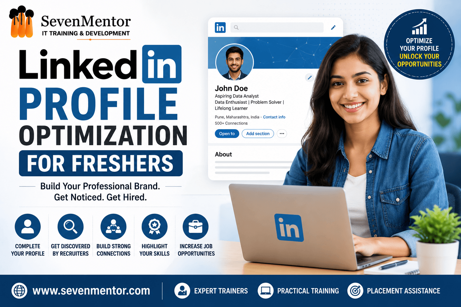 LinkedIn Profile Optimization For Freshers