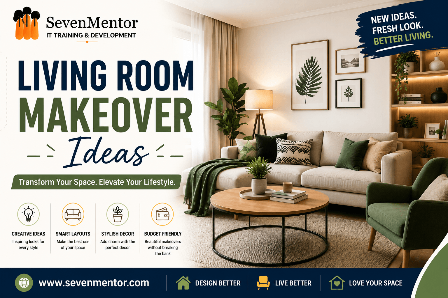 Living Room Makeover Ideas