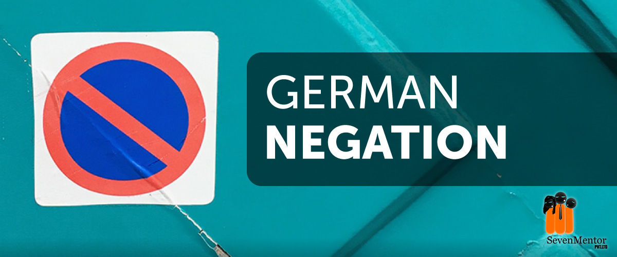 Negatives in German: learn to say ‘No’